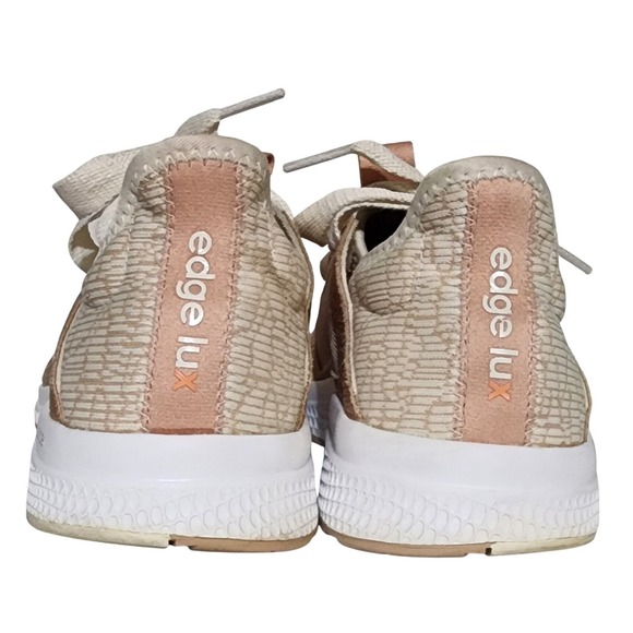 Adidas Edge Lux Running Shoes Athletic Gym Training Sneakers Beige 9.5 - Picture 5 of 6